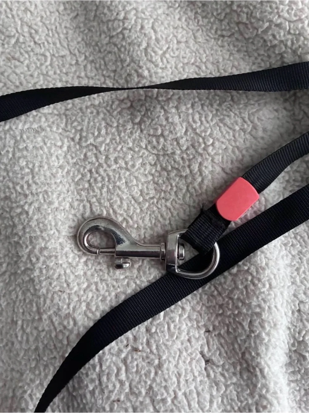 7FT Black Nylon Long-Line Dog Training Leash